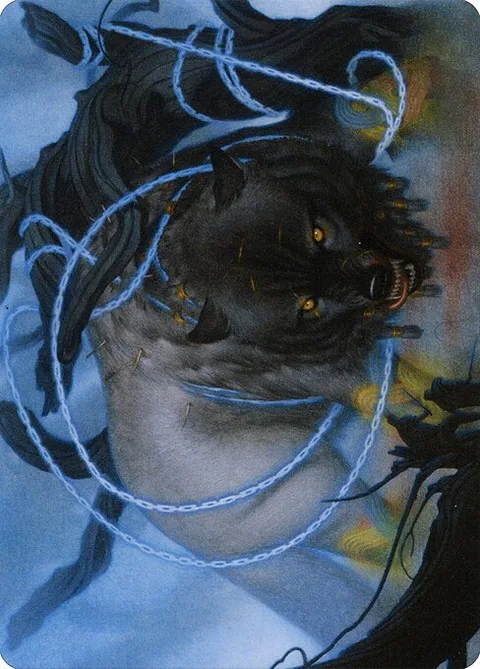 Bind the Monster // Bind the Monster, card 11 from Kaldheim Art Series