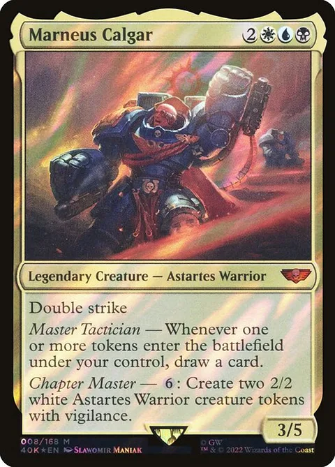Marneus Calgar, carte 8 de Warhammer 40,000 Commander