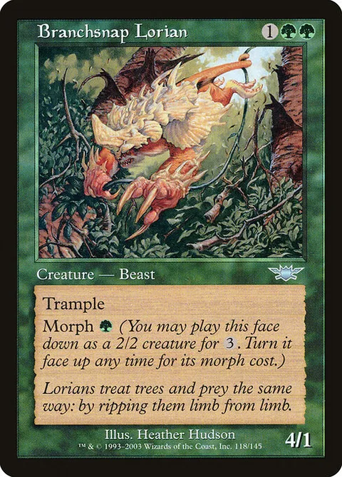 Branchsnap Lorian, card 118 from Legions