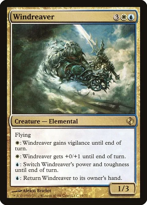Windreaver, card 19 from Duel Decks: Venser vs. Koth