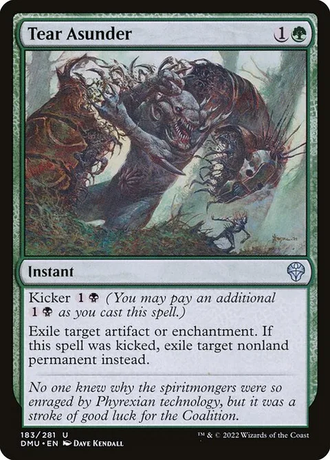 Tear Asunder, card 183 from Dominaria United