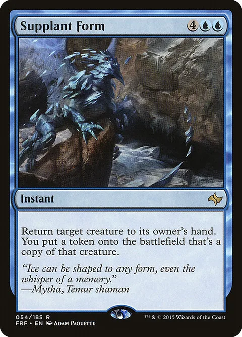 Supplant Form, card 54 from Fate Reforged