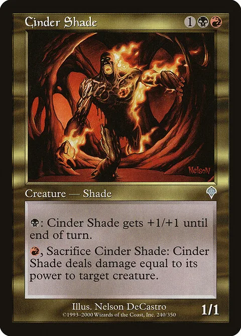 Cinder Shade, card 240 from Invasion