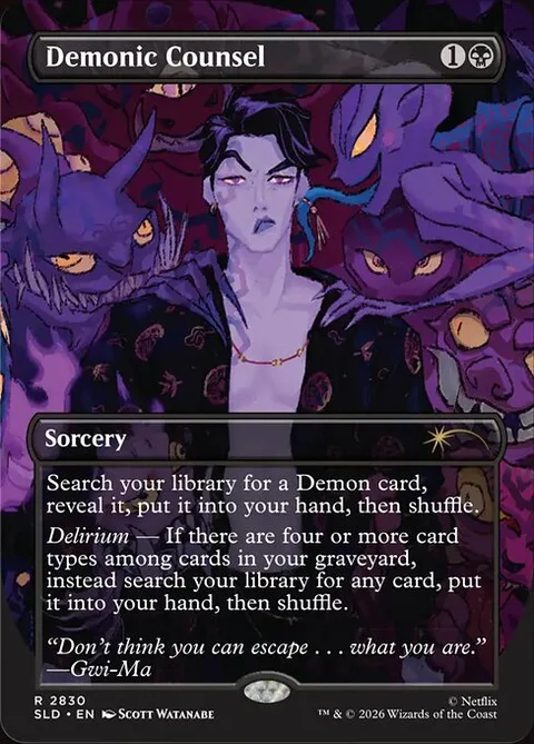 Demonic Counsel, carte 2830 de Secret Lair Drop
