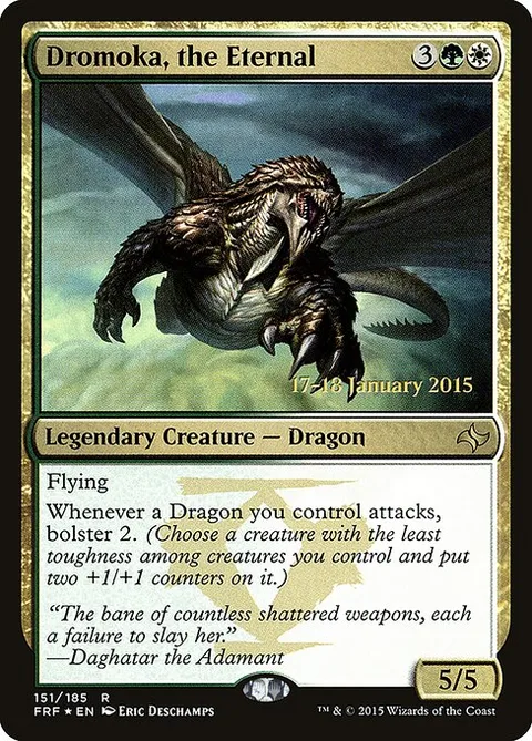 Dromoka, the Eternal, carte 151s de Fate Reforged Promos