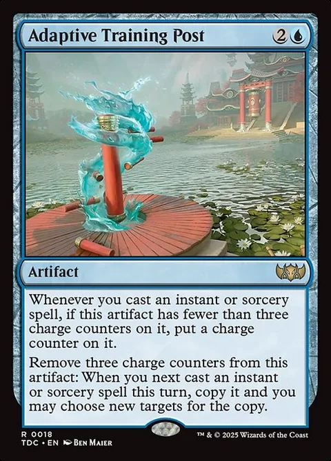 Adaptive Training Post, card 18 from Tarkir: Dragonstorm Commander