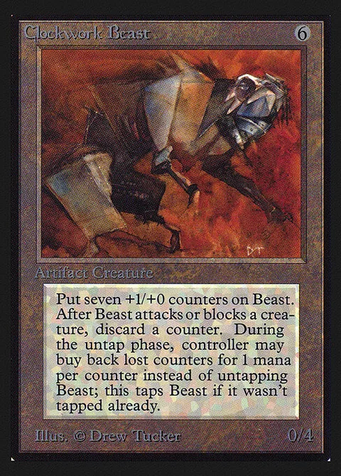 Clockwork Beast, carte 237 de Intl. Collectors' Edition