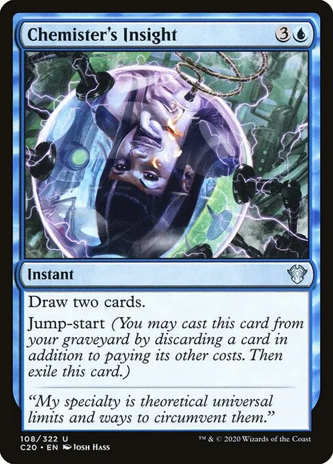Chemister's Insight, carte 108 de Commander 2020