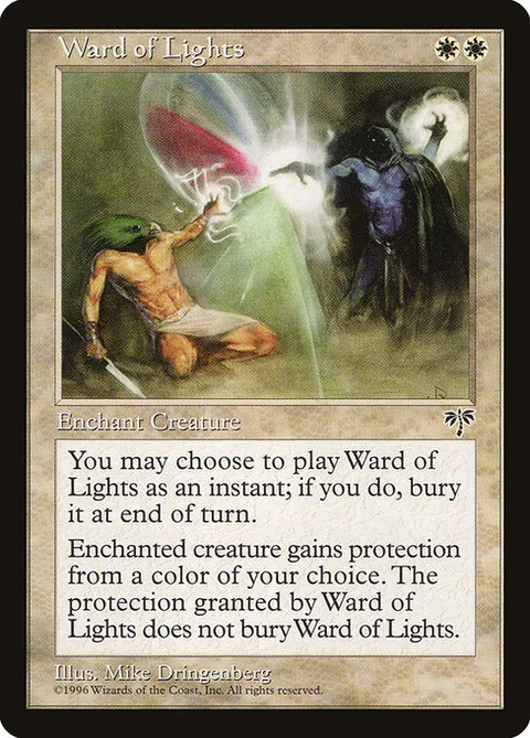 Ward of Lights, card 47 from Mirage