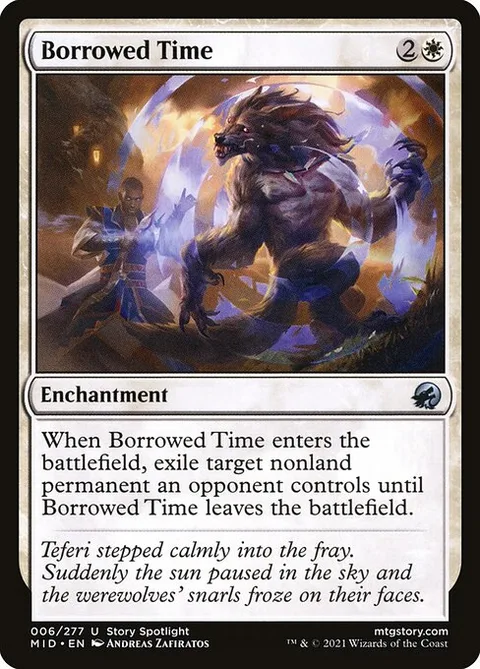Borrowed Time, carte 6 de Innistrad: Midnight Hunt
