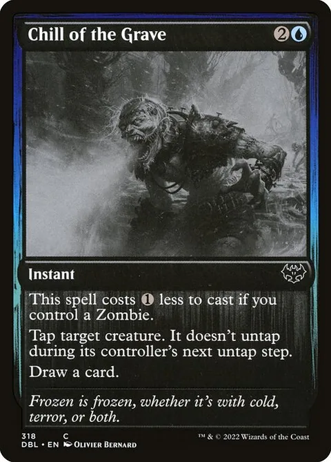 Chill of the Grave, card 318 from Innistrad: Double Feature