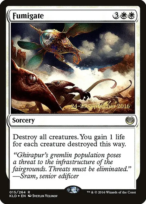 Fumigate, carte 15s de Kaladesh Promos