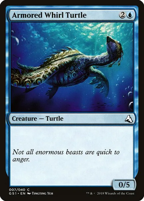 Armored Whirl Turtle, carte 7 de Global Series Jiang Yanggu & Mu Yanling