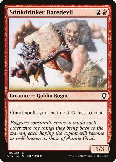 Stinkdrinker Daredevil, carte 119 de Commander Anthology Volume II