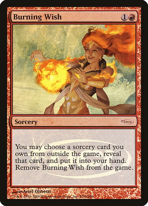 Burning Wish, carte 5 de Judge Gift Cards 2009