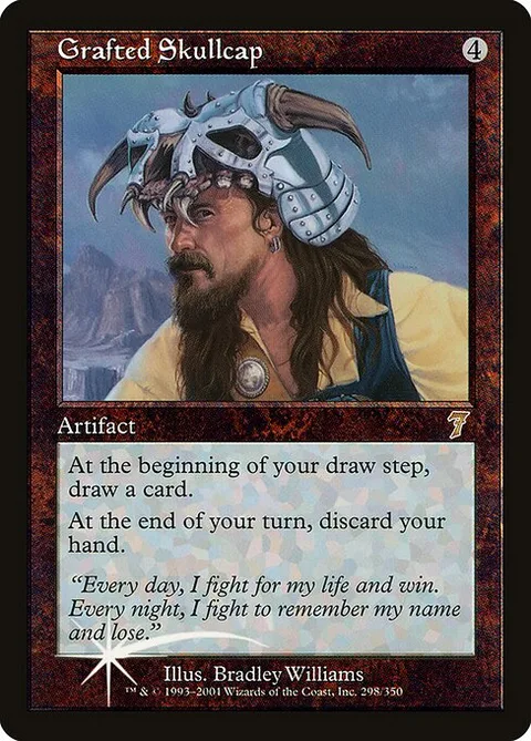 Grafted Skullcap, carte 298★ de Seventh Edition