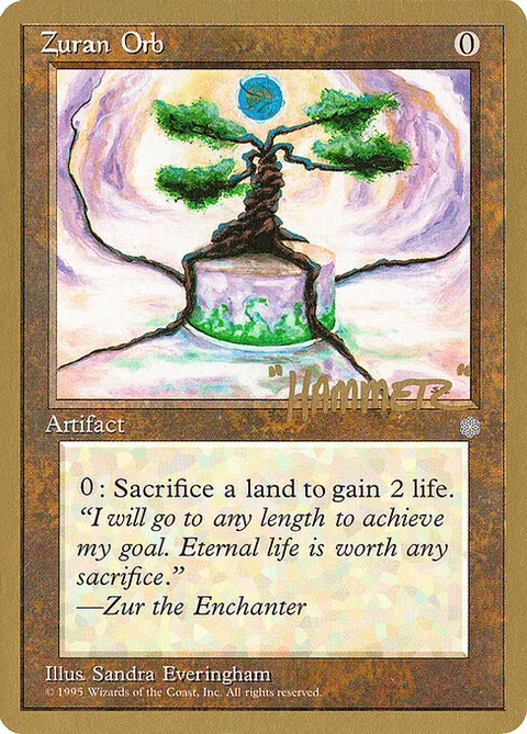 Zuran Orb, carte shr350 de Pro Tour Collector Set