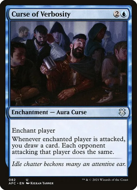 Curse of Verbosity, carte 82 de Forgotten Realms Commander