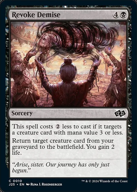 Revoke Demise, carte 10 de Foundations Jumpstart