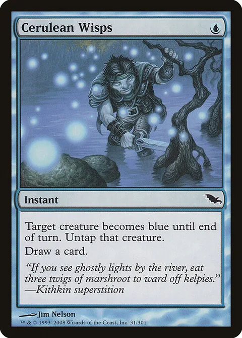 Cerulean Wisps, carte 31 de Shadowmoor