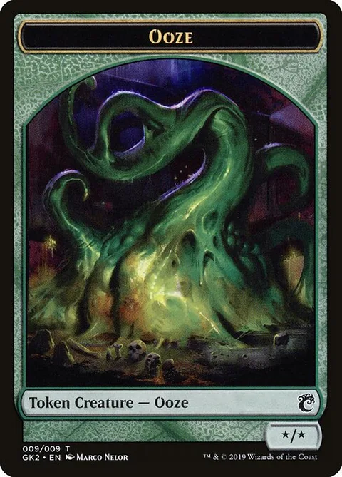 Ooze, card 9 from RNA Guild Kit Tokens