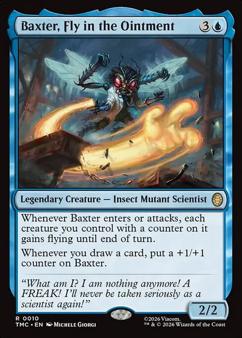 Baxter, Fly in the Ointment, card 10 from Teenage Mutant Ninja Turtles Eternal