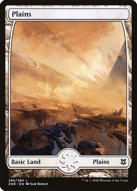 Plains, carte 266 de Zendikar Rising