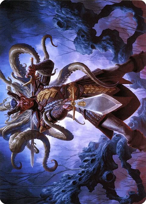 Zevlor, Elturel Exile // Zevlor, Elturel Exile, carte 42 de Battle for Baldur's Gate Art Series