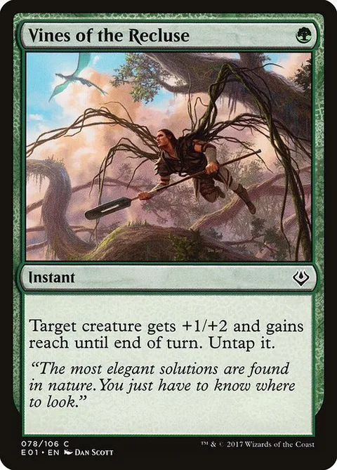 Vines of the Recluse, card 78 from Archenemy: Nicol Bolas