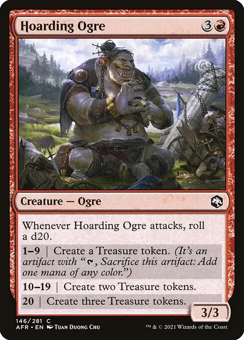 Hoarding Ogre, carte 146 de Adventures in the Forgotten Realms