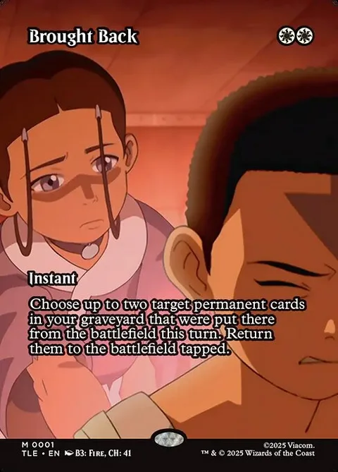 Brought Back, carte 1 de Avatar: The Last Airbender Eternal