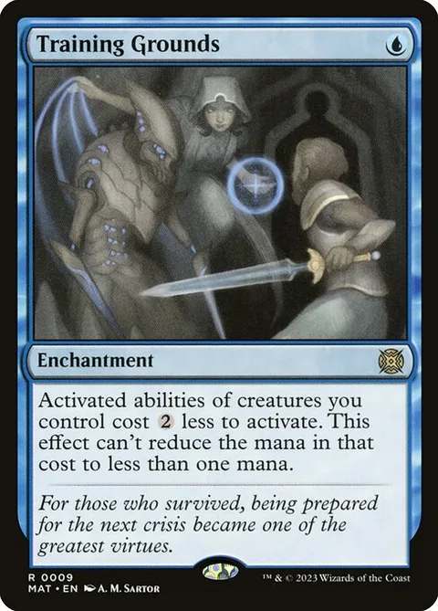 Training Grounds, card 9 from March of the Machine: The Aftermath