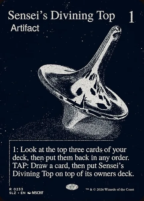 Sensei's Divining Top, carte 233 de The Zeta Set