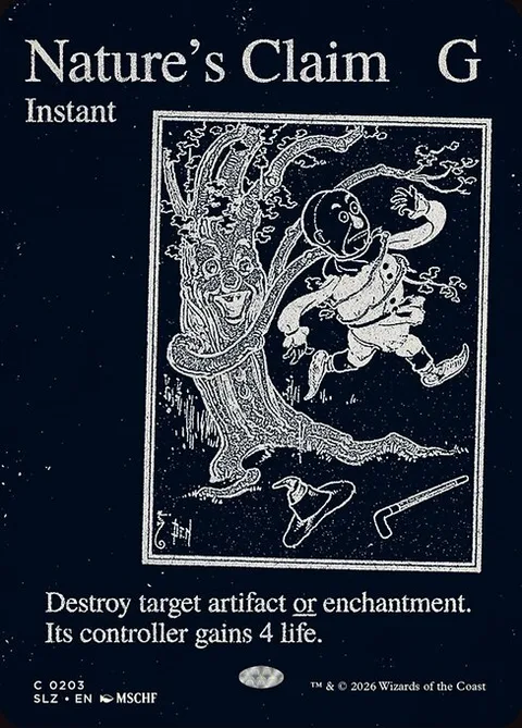 Nature's Claim, card 203 from The Zeta Set