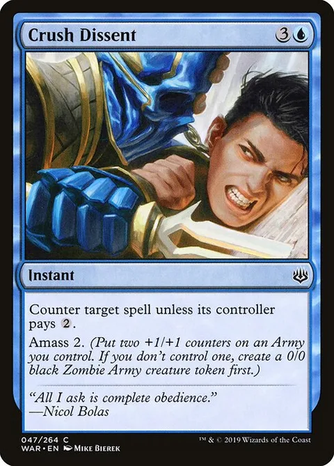 Crush Dissent, carte 47 de War of the Spark