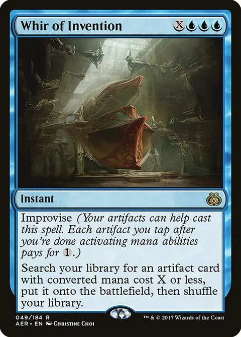 Whir of Invention, carte 49 de Aether Revolt