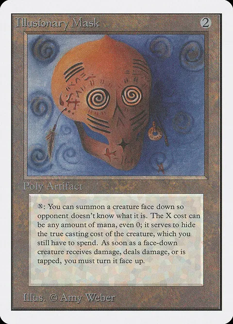 Illusionary Mask, carte 250 de Unlimited Edition