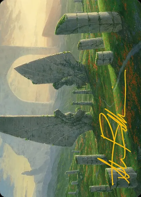Monumental Henge // Monumental Henge, card 15 from Modern Horizons 3 Art Series