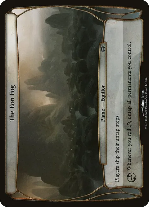 The Eon Fog, card 8 from Planechase Planes