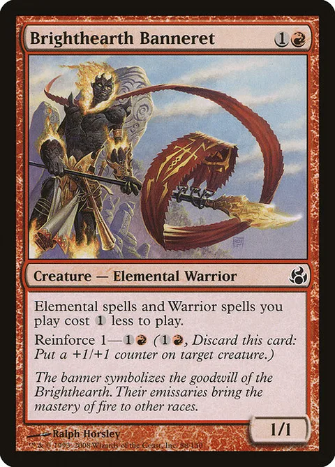 Brighthearth Banneret, card 88 from Morningtide