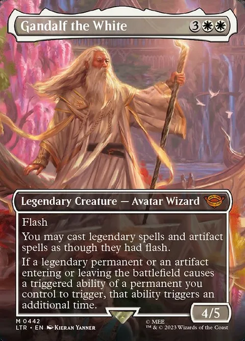 Gandalf the White, carte 442 de The Lord of the Rings: Tales of Middle-earth