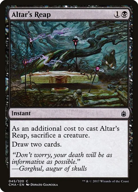 Altar's Reap, carte 45 de Commander Anthology