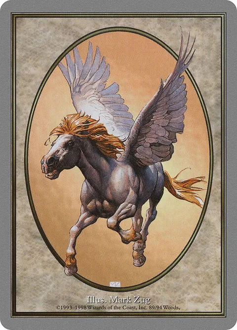 Pegasus, card 89 from Unglued Tokens