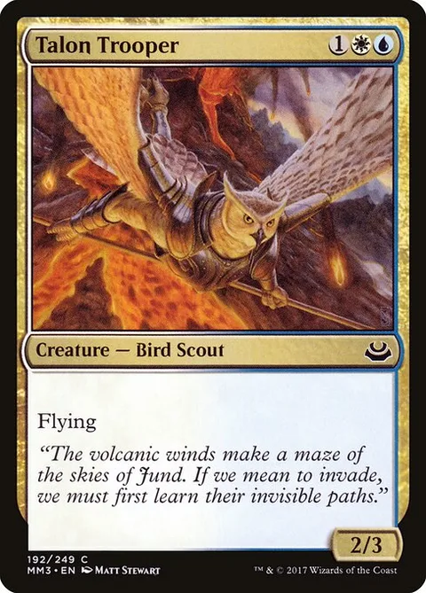 Talon Trooper, card 192 from Modern Masters 2017