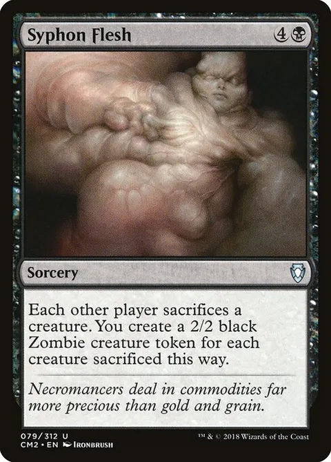 Syphon Flesh, carte 79 de Commander Anthology Volume II