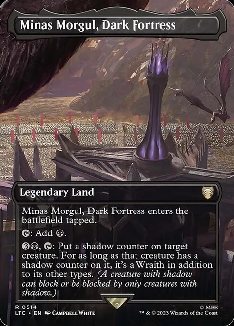 Minas Morgul, Dark Fortress, card 514 from Tales of Middle-earth Commander