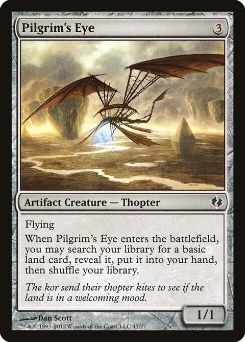 Pilgrim's Eye, card 47 from Duel Decks: Venser vs. Koth