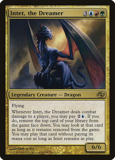 Intet, the Dreamer, card 158 from Planar Chaos