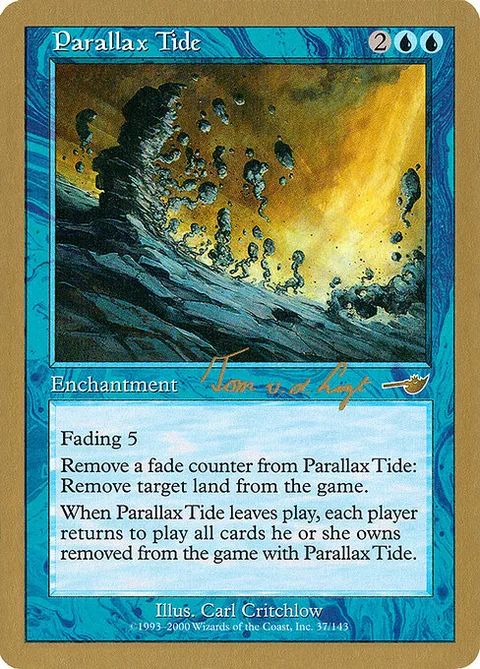 Parallax Tide, card tvdl37 from World Championship Decks 2000