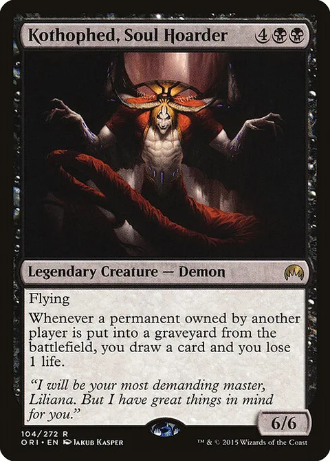 Kothophed, Soul Hoarder, card 104 from Magic Origins